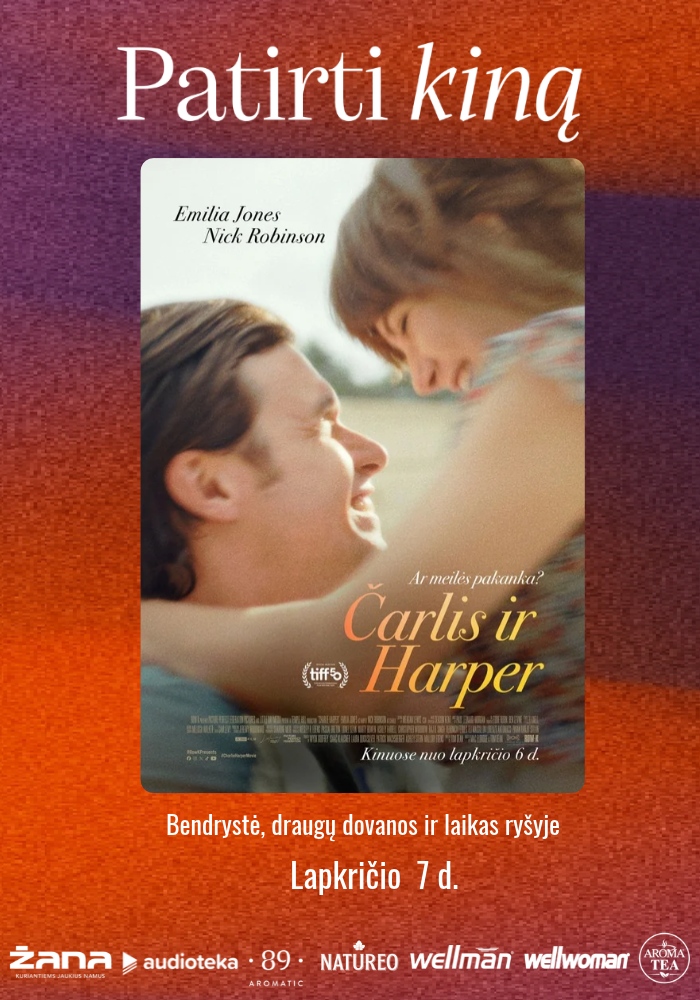 Patirti kiną: Čarlis ir Harper plakatas