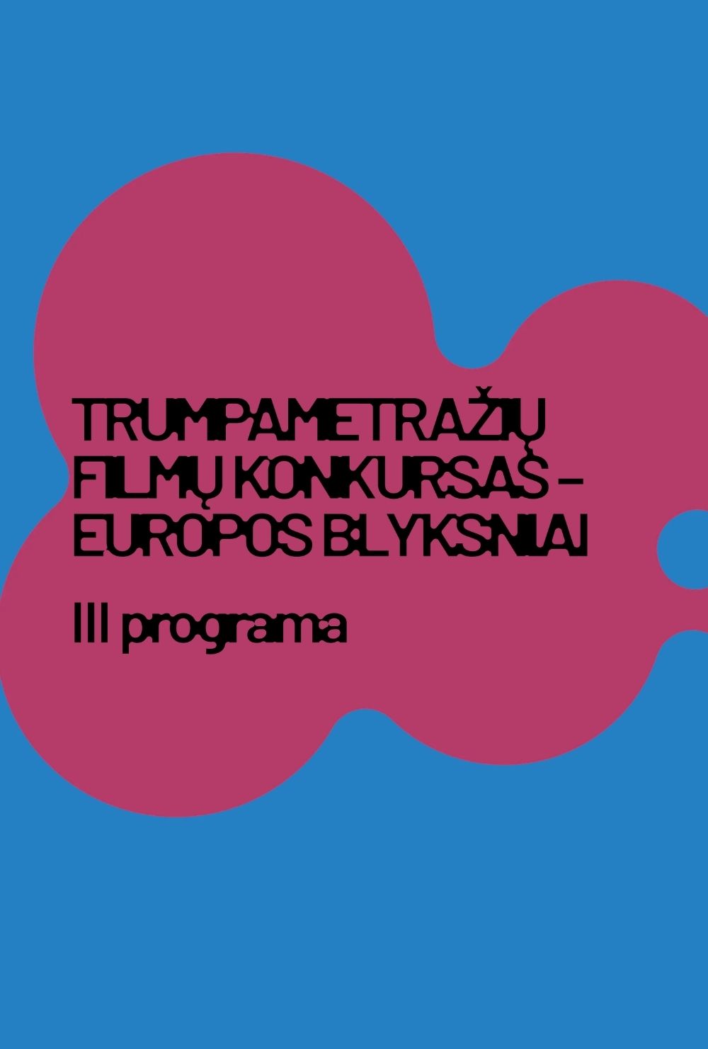 SCA’26. Europos blyksniai: III programa plakatas