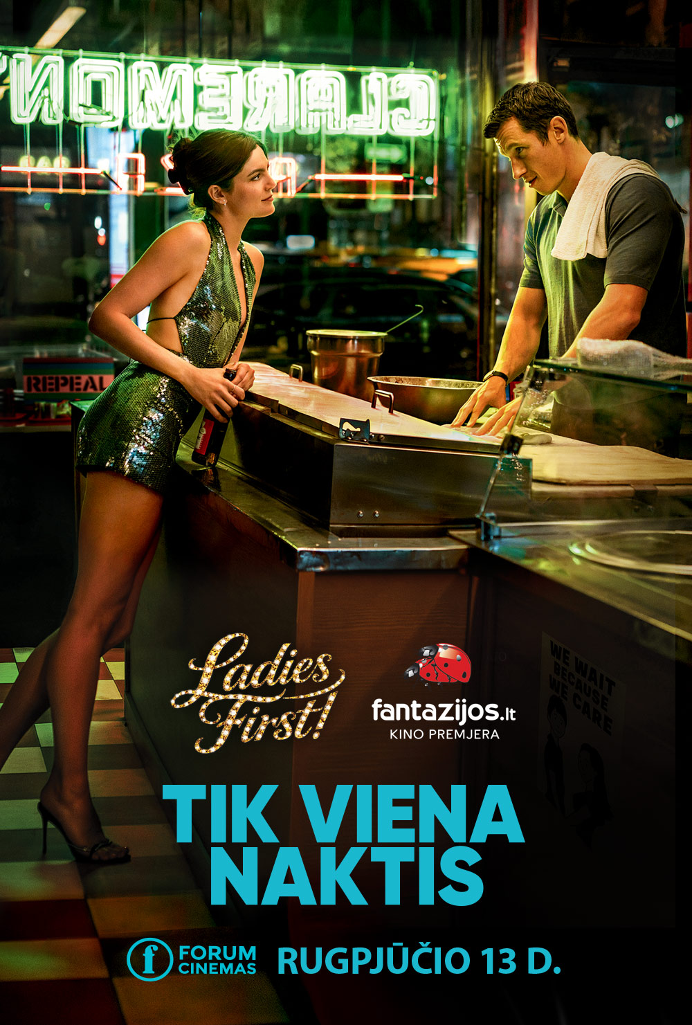 LADIES FIRST! ir Fantazijos.lt premjera: Tik viena naktis