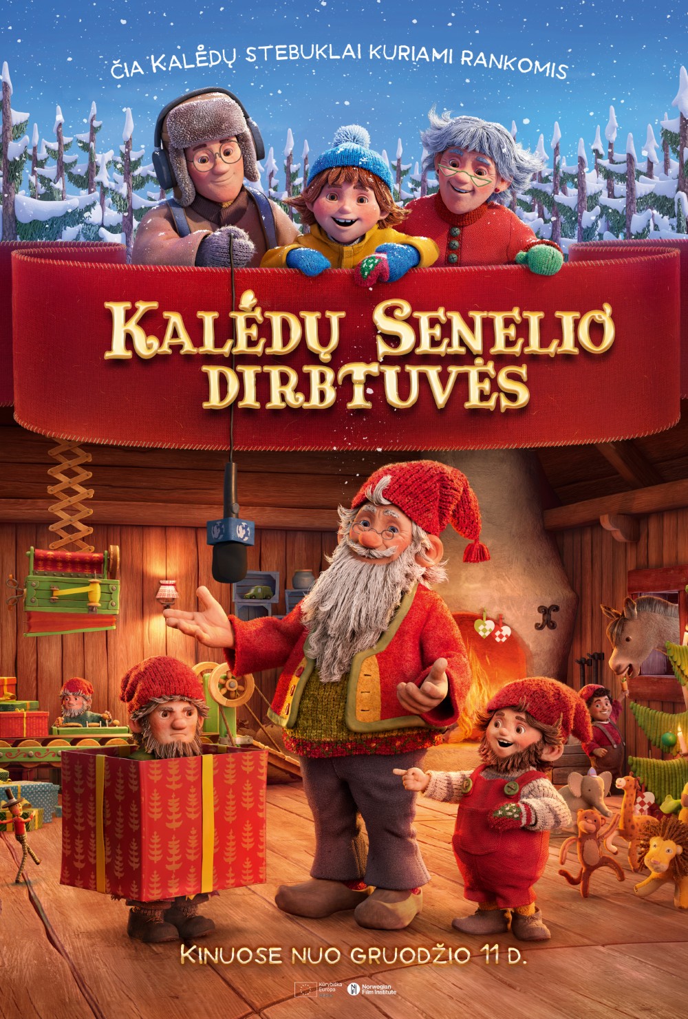 Kalėdų Senelio dirbtuvės (dubliuotas)