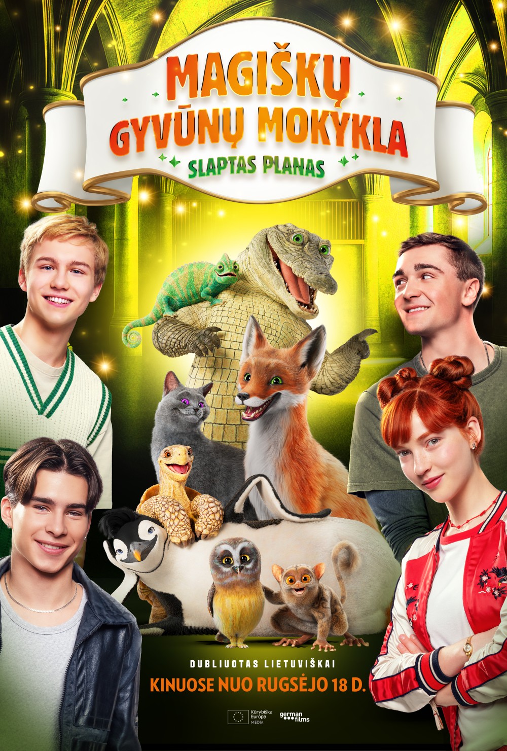 Magiškų gyvūnų mokykla: slaptas planas (dubliuotas)